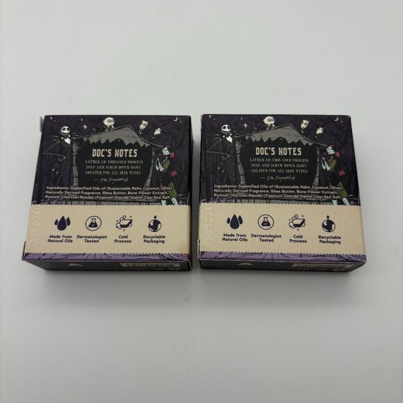 Dr. Squatch Men's Limited Edition SKELLINGTON'S SUDS Natural Soap Bars (x2) NBC - Picture 2 of 3